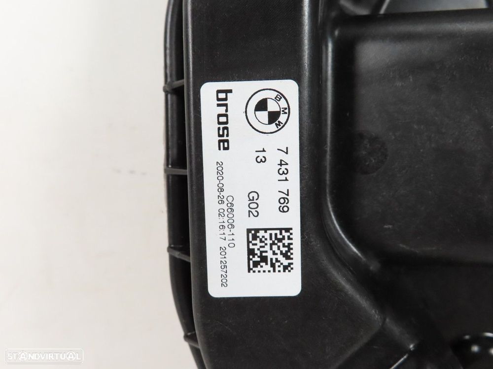 Elevador da Porta Sem Motor Esquerdo/Frente Seminovo/ Original BMW X4 (G02)/BMW... - 3