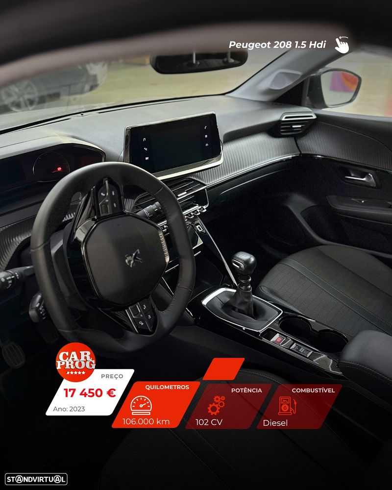 Peugeot 208 BlueHDi 100 Active Pack - 14