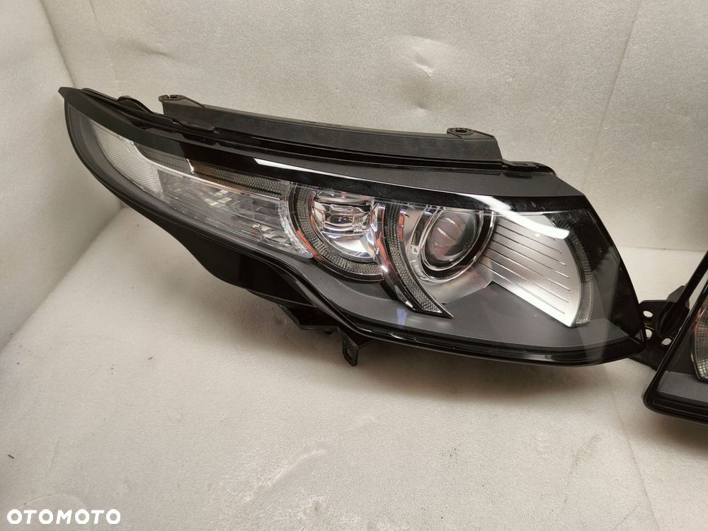 land rover evoque xenon z led komplet lamp przód bj32-13w029, bj32-13w030 - 3