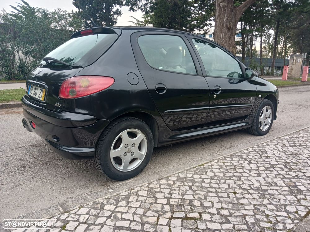Peugeot 206 1.1 Black & Silver - 13