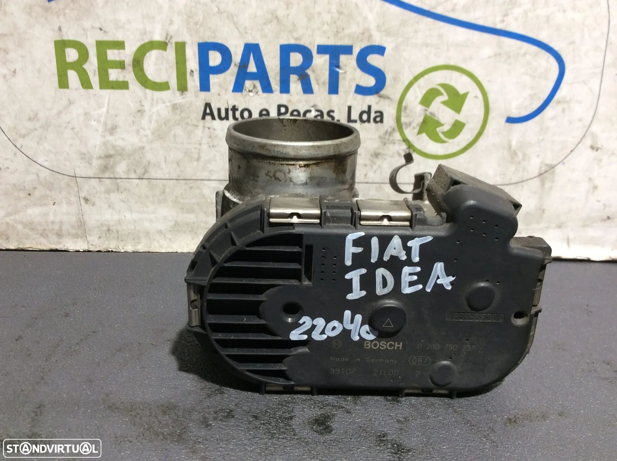 Borboleta da admissão Fiat Idea - 1