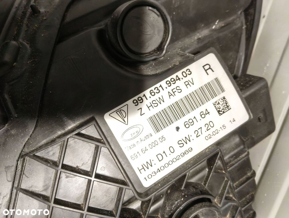 porsche gts 991 xenon przód strona prawa 99163199403 - 3