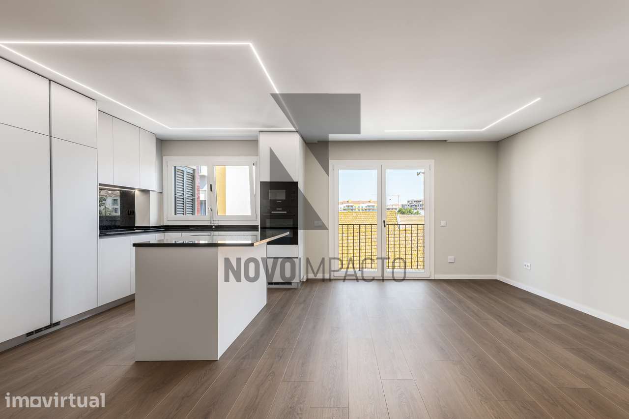 Apartamento T2 de Luxo no Montijo com Varandas e Acabamentos Premium - Grande imagem: 3/24