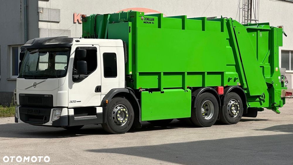 Volvo FE 320 śmieciarka trzyosiowa Zoeller 20m3 EURO 6