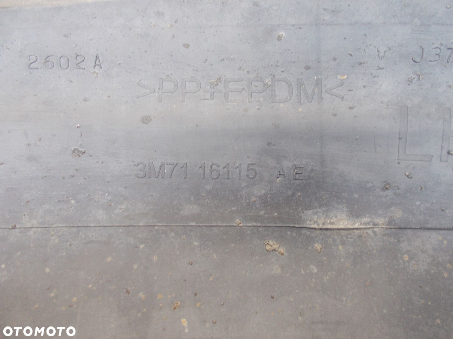 MAZDA 2 02-07 DY 3M7116115AE NADKOLE LEWE PRZÓD PRZEDNIE 3M71-16115-AE - 3
