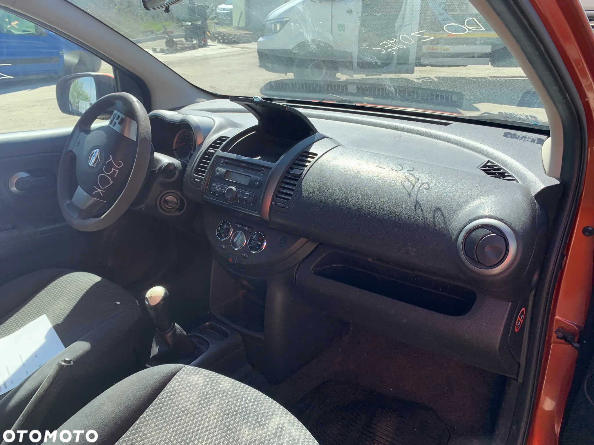 NISSAN NOTE 2006 1.6 HR16DE  *SAMOCHÓD NA CZĘŚCI* 507 MASKA LAMPA DRZWI LUSTERKO ZDERZAK GRILL BŁOTNIK KLAPA BELKA PRAWE LEWE PRZÓD TYŁ - 7