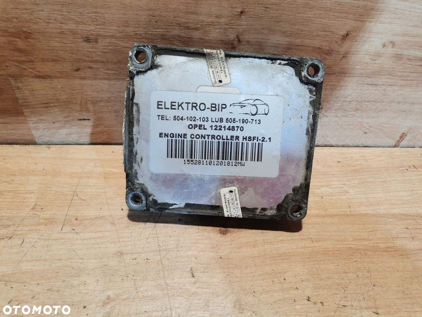 KOMPUTER SILNIKA OPEL ASTRA G ZAFIRA A 1.6 16V 101KM Z16XE 12214870 - 3