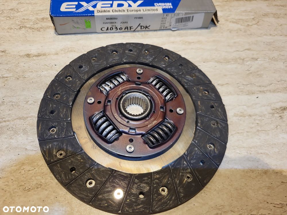 Tarcza sprzęgła (225mm  NISSAN LAUREL, PICK UP, PRAIRIE, PRAIRIE PRO, SILVIA, URVAN, VANETTE 1.8-2.5D 07.81-02.98 - 2