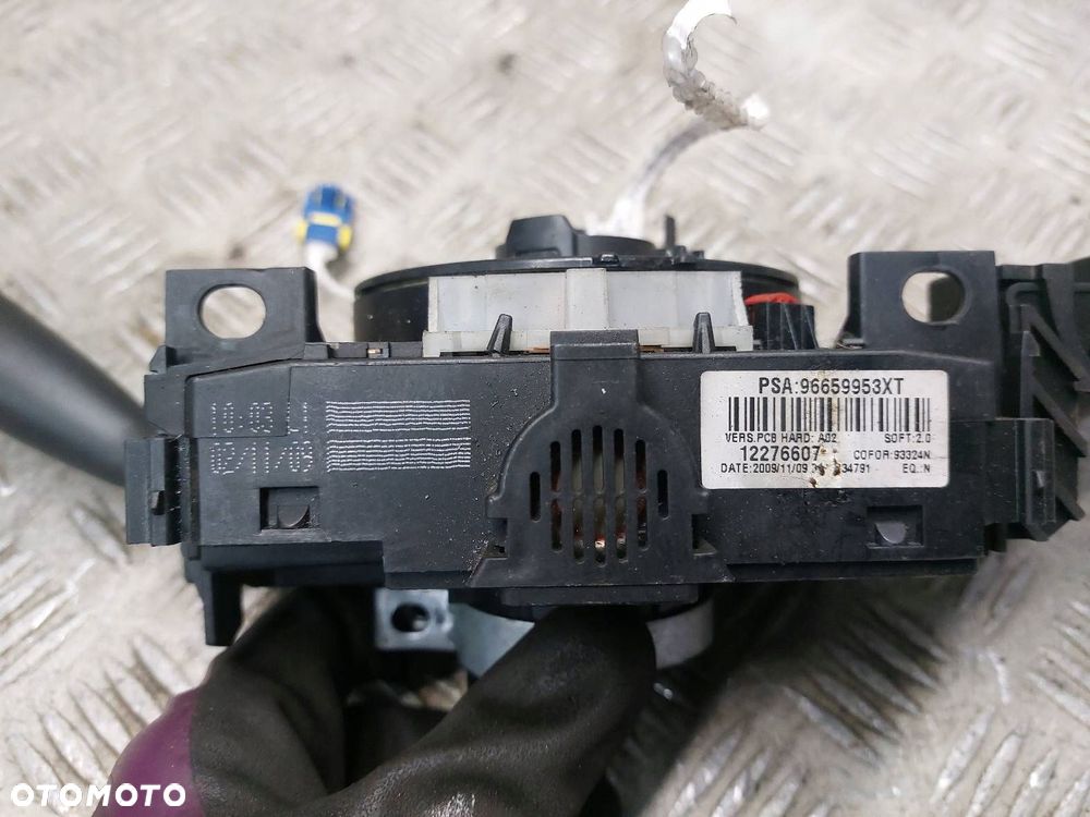 MANETKA PRZEŁĄCZNIK ZESPOLONY PEUGEOT 308 I 96659953XT - 8