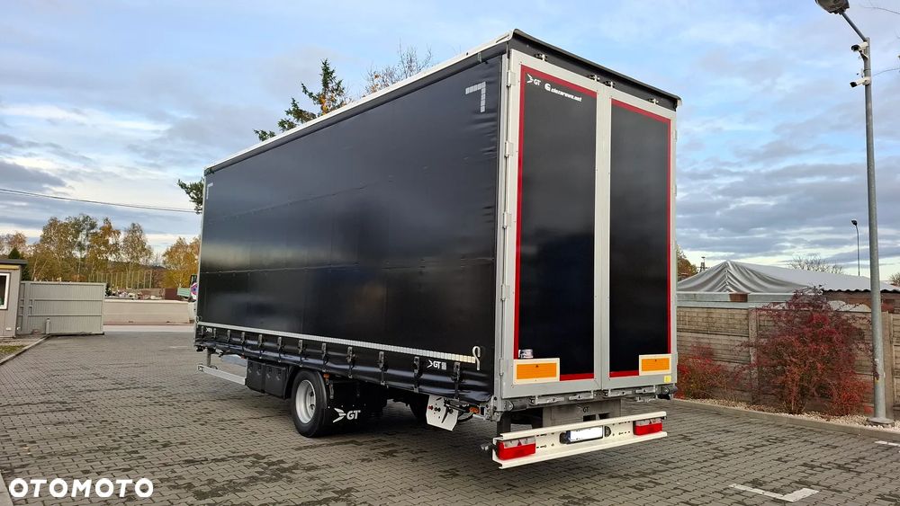 Gniotpol G4080 / Tandem 7,70m / Dmc 11000 kg / Przejazdowa / Podnoszony dach / - 2