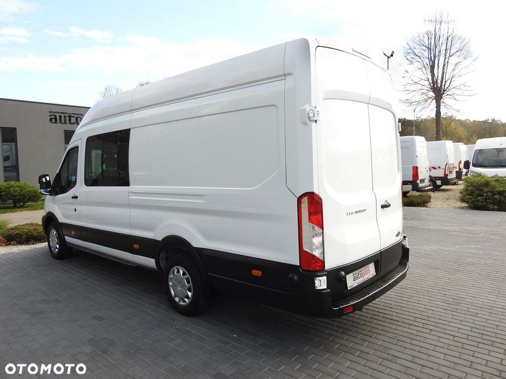 Ford TRANSIT FURGON BRYGADÓWKA  6 MIEJSCA TEMPOMAT KLIMATYZACJA LEDY  130KM - 11