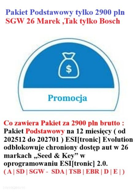 KTS 960 tester usterek Bosch tylko 11900 pln - 13