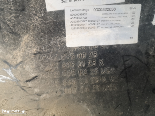 Parachoque traseiro Originais Mercedes class S W222 2013-2017 (2x no estoque) - 9