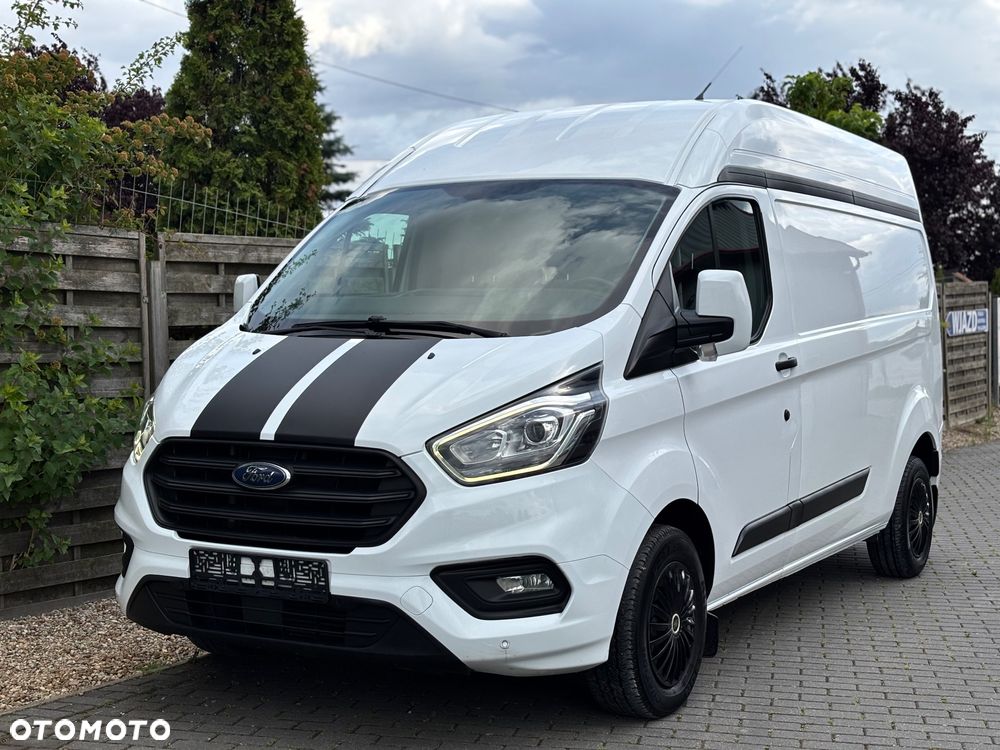 Ford Transit Custom L2H2 Klima Hak 2xPDC Led Nowy rozrząd - 7