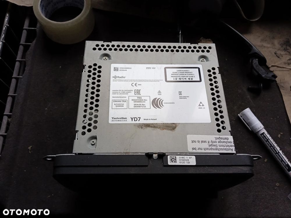 VW GOLF 6 CADDY SHARAN BEETLE TIGUAN RADIO NAWIGACJA NAVI 5C0035680B - 2