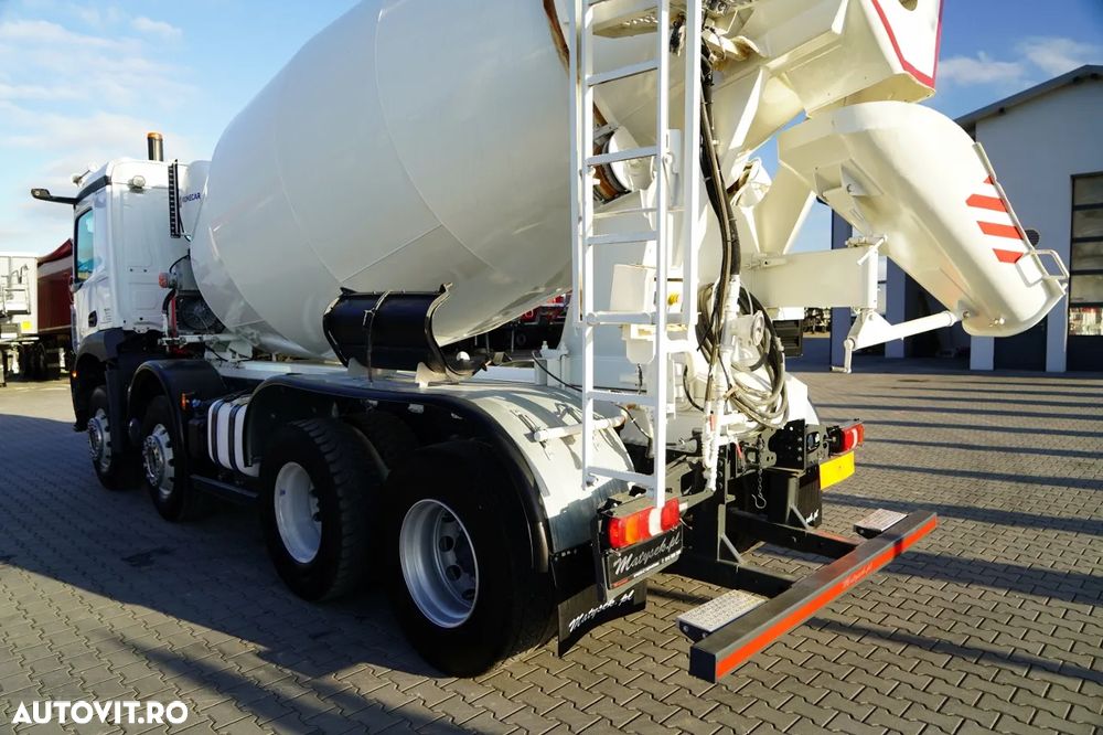 Mercedes-Benz AROCS 3240 / 9M3 BETONIERĂ / 8x4 / BETONIERĂ / AUTOMATĂ / CAMERĂ / JANTE DIN ALIAJ - 12