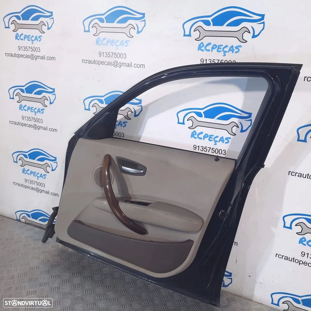 PORTA PORTAS FRENTE FRONTAL DIREITA BMW SERIE 1 E87 41517191012 7191012 FECHO ELEVADOR MOTOR PUXADOR VIDRO RETROVISOR RETROVISORES - 6
