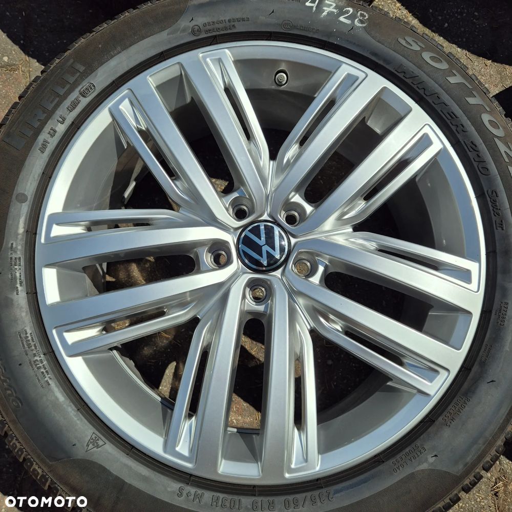 ZIMA NOWE KOŁA ORYGI. VW TIGUAN 2 R-LINE Q3 SKODA KODIAQ TARRACO 235/50 R19 - 5