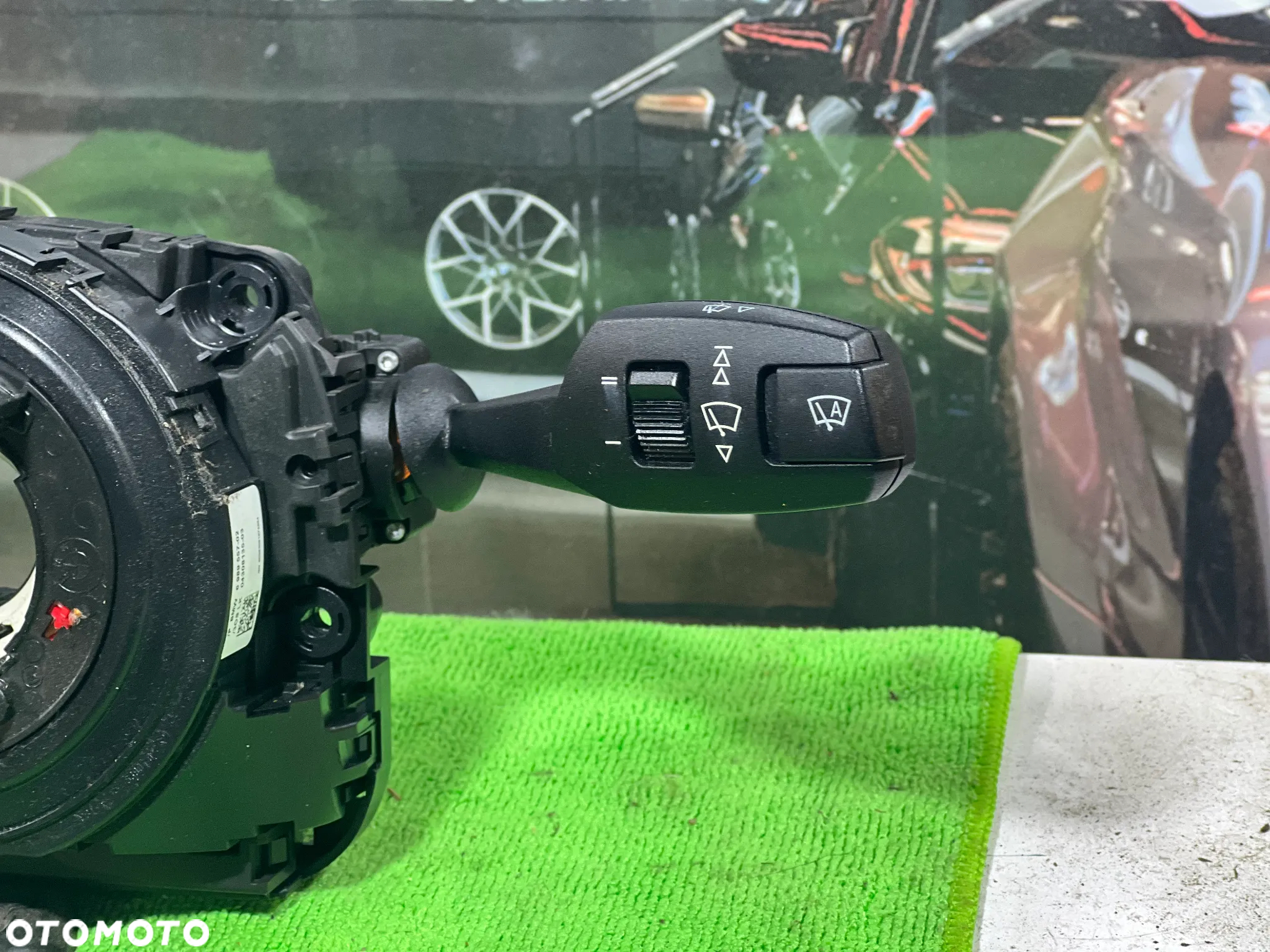 BMW E90 E91 MANETKI PRZEŁĄCZNIK ZESPOLONY AKTYWNY TEMPOMAT 9123057 - 3