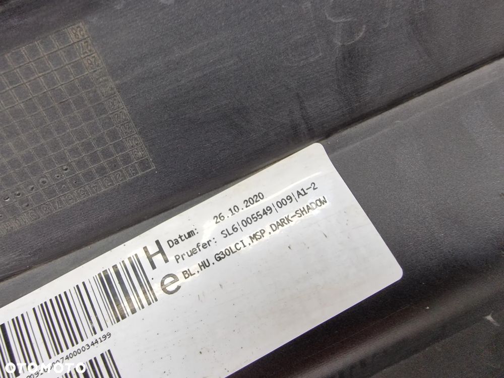 BMW G30 / G31 LIFT M-PAKIET 20- DYFUZOR / SPOJLER ZDERZAKA TYLNEGO TYLNIEGO TYŁ  , NR 51128098694 / 8098694 , NR AUKCJI DT15 - 15