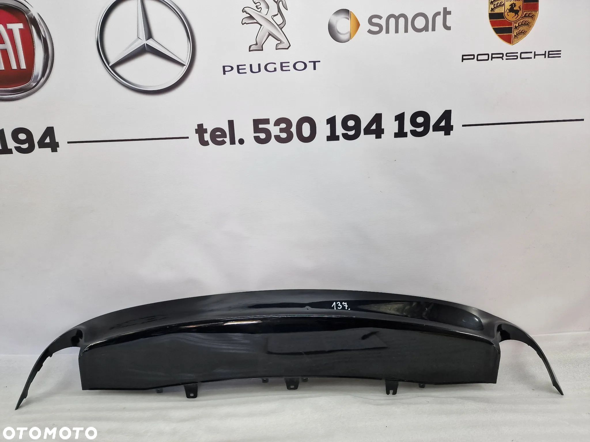 AUDI A7 4G8 10- DYFUZOR / SPOJLER ZDERZAKA TYLNEGO TYLNIEGO TYŁ , NR 4G8807521 , NR AUKCJI DT137 - 1