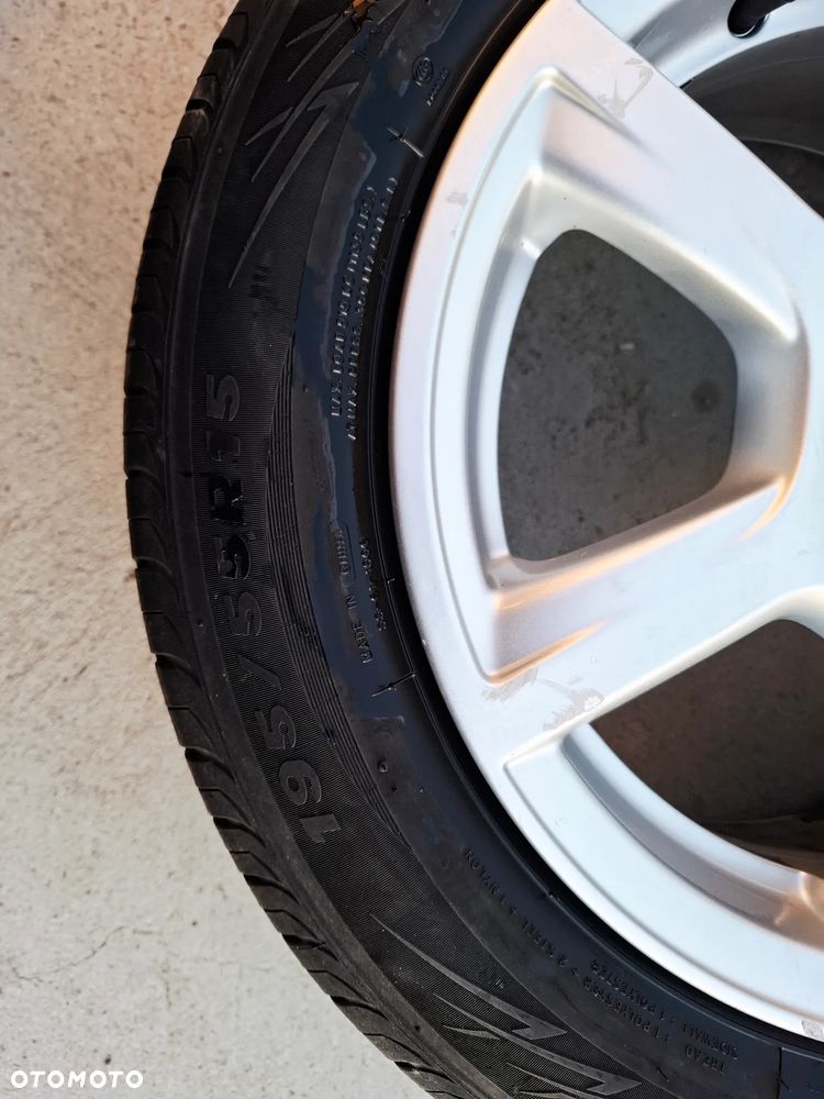 Felgi Aluminiowe Opony Letnie Komplet R15 5x110 Borbet VW Volkswagen - 22
