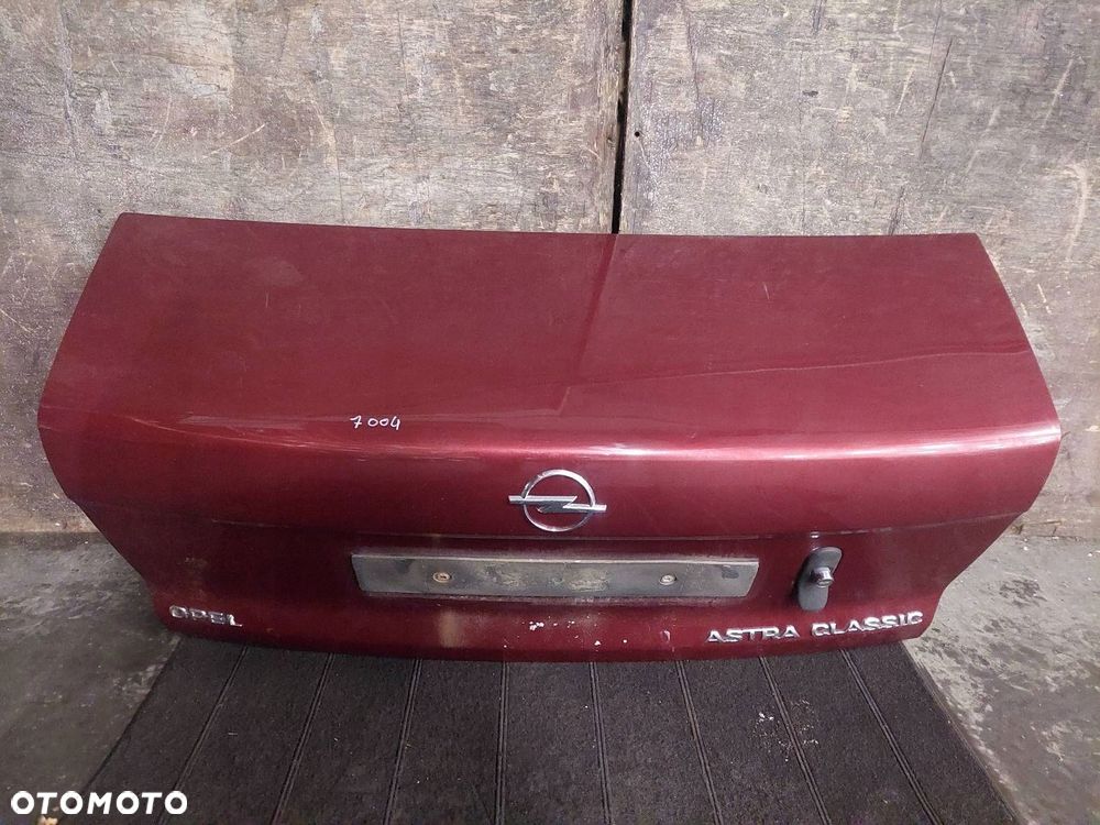 KOMPLETNY TYŁ KLAPA BAGAŻNIKA ZDERZAK TYŁ LAMPY OPEL ASTRA F SEDAN Z549 - 7
