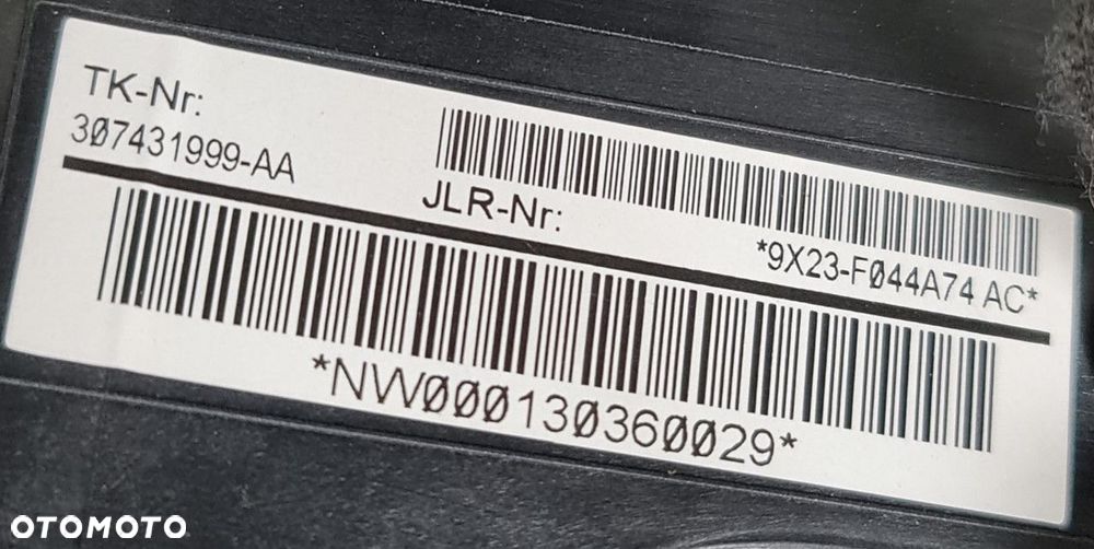 DESKA KONSOLA AIRBAG JAGUAR XF X250 LIFT EUROPA - 10