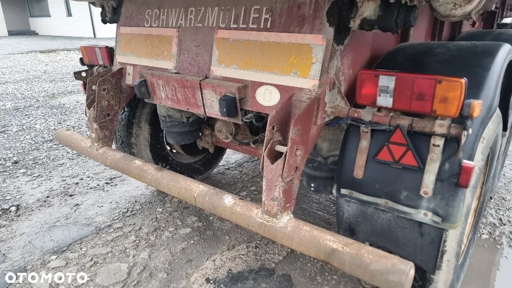 Schwarzmuller 26.000zł netto NACZEPA WYWROTKA MULDA 7,0M 2 OSIE MOŻLIWOŚĆ TRANSPORTU - 14
