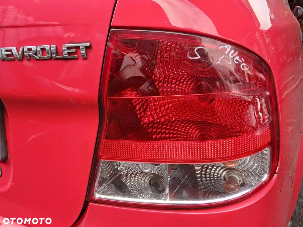 Chevrolet Aveo lampa tylna lewa, prawa - 1
