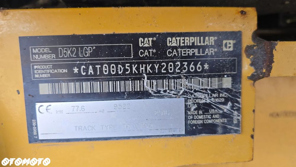 Caterpillar D5 - 12