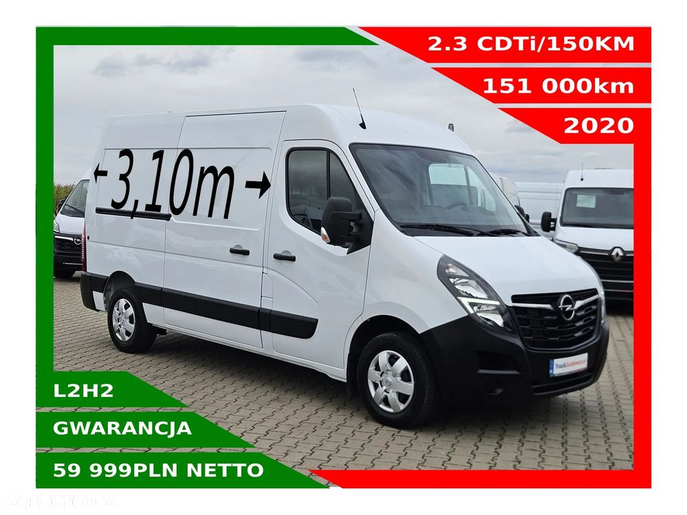 Opel Movano L2H2 *59999zł NETTO* 2.3CDTi/150KM - 1