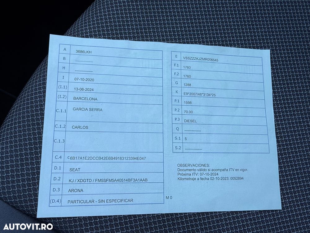 Seat Arona 1.6 TDI Start&Stop Style - 36