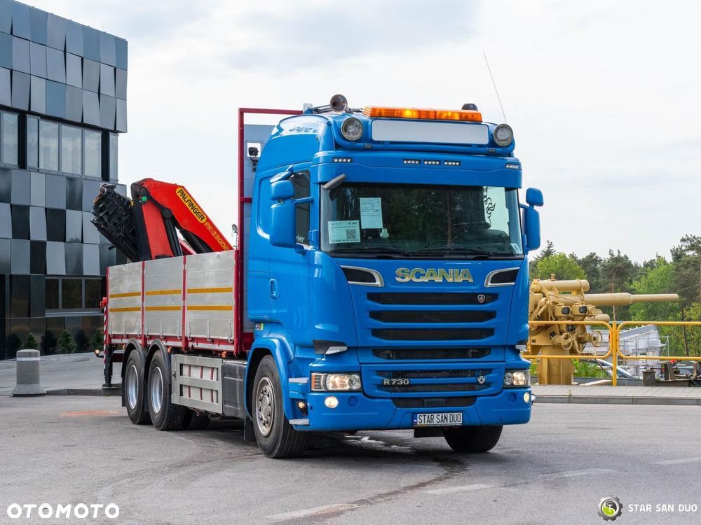 Scania R730 6X4 PALFINGER PK 33002 EH HDS Żuraw Crane - 11