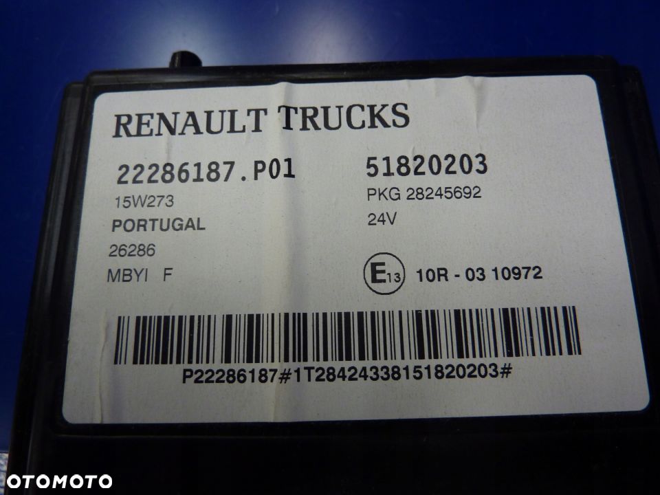 RENAULT GAMA T RANGE STEROWNIK MODUŁ DRZWI ZAMKA - 3