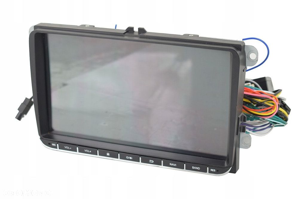 radio akcesoryjne 2-din 9"cali vw skoda seat - 1