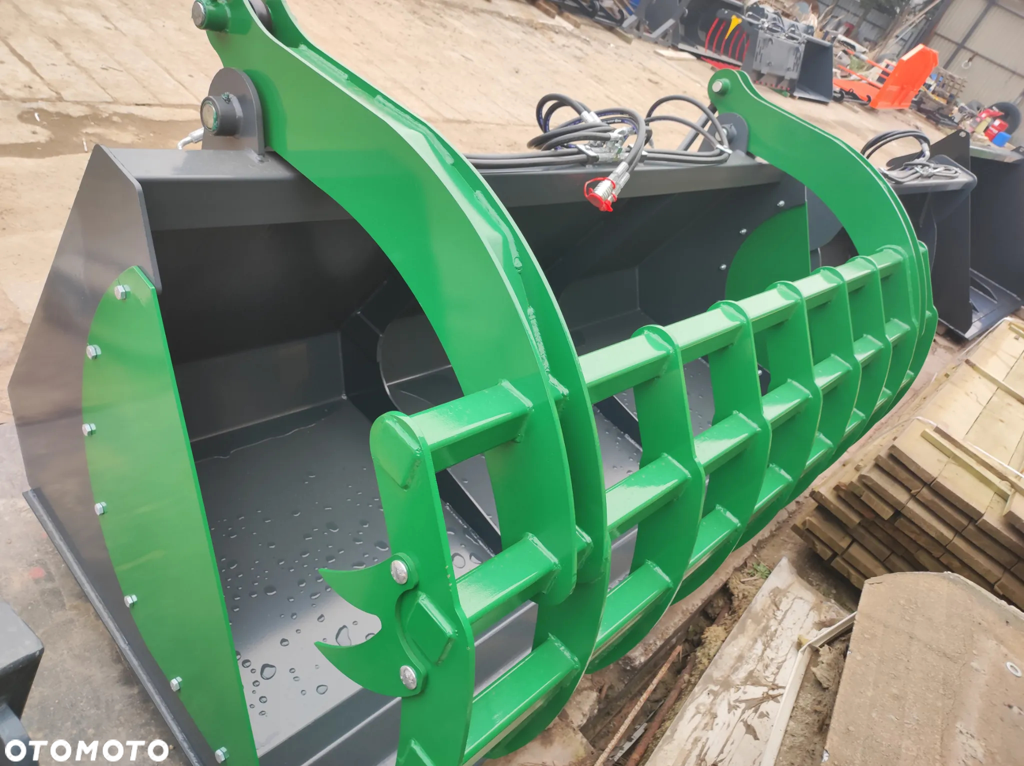 !RATY! Łyżko-krokodyl, ząb palony, 2 m, ładowarka Terex, Schaffer, Weidemann, Dieci, JCB, Manitou - 7