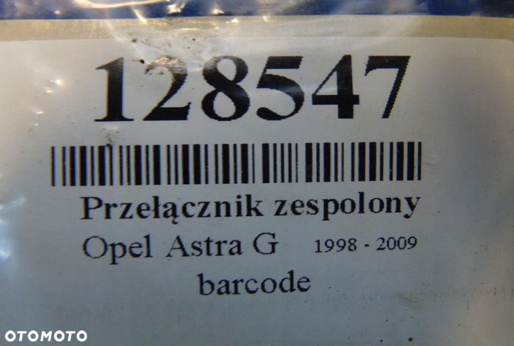 OPEL ASTRA G 1.4 16V PRZEŁĄCZNIK ZESPOLONY - 5