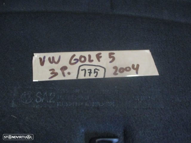 Tampo Cortina Da Mala TAMP175 VW GOLF 5 2004 3P - 1