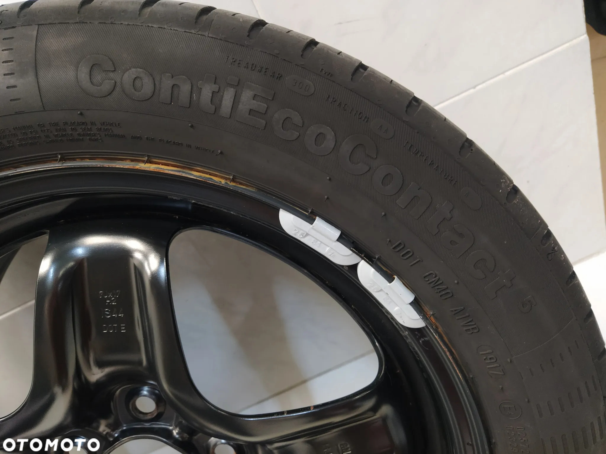 OPEL ASTRA J INSIGNIA 7X17 FELGI STALOWE R17 5X115 ET44 OPONY CONTINENTAL 225/50 KOŁA KOŁPAKI KOMPLET ORYGINAŁ - 15