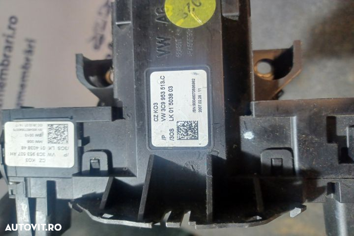 ANSAMBLU MANETE SEMNALIZARE + STERGATOARE + TEMPOMAT 3C9953513C  3C99 - 4