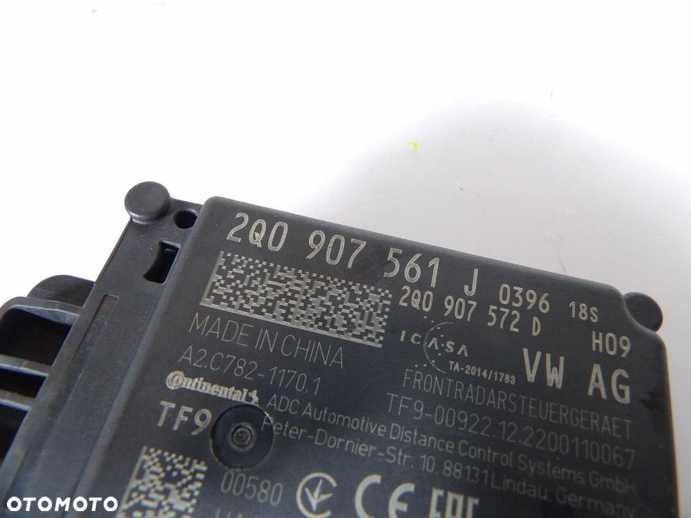 SKODA SCALA RADAR DISTRONIC 2Q0907561J - 3