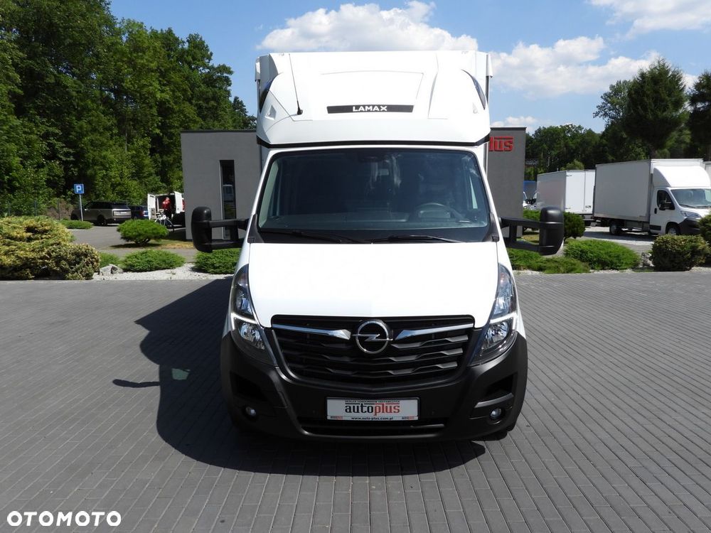 Opel MOVANO PLANDEKA 10 PALET WEBASTO TEMPOMAT LEDY PNEUMATYKA KLIMATYZACJA  165KM - 6