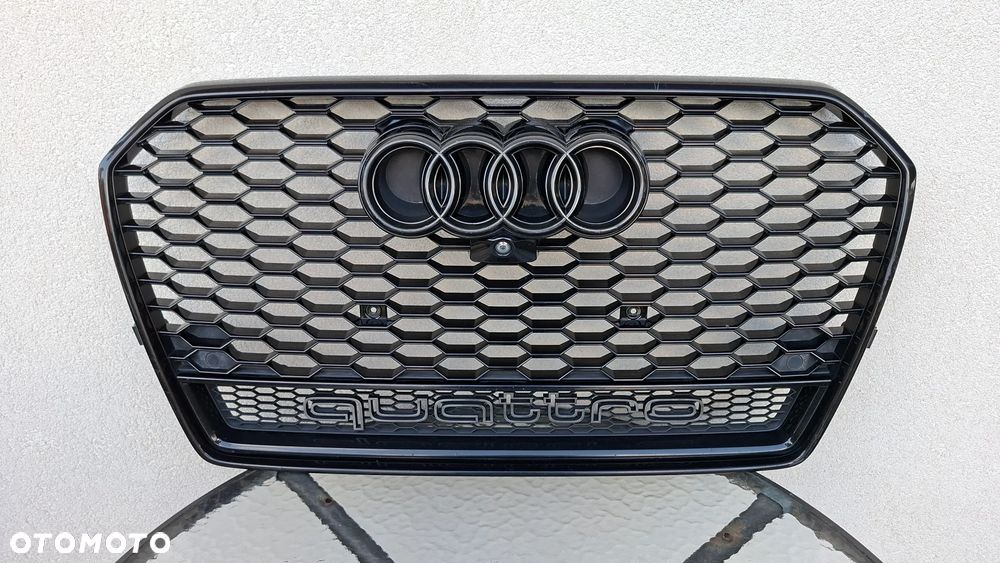 AUDI RS6 C7 LIFT 15-18 GRILL ATRAPA PDC KAMERA 4G0853653N - 1