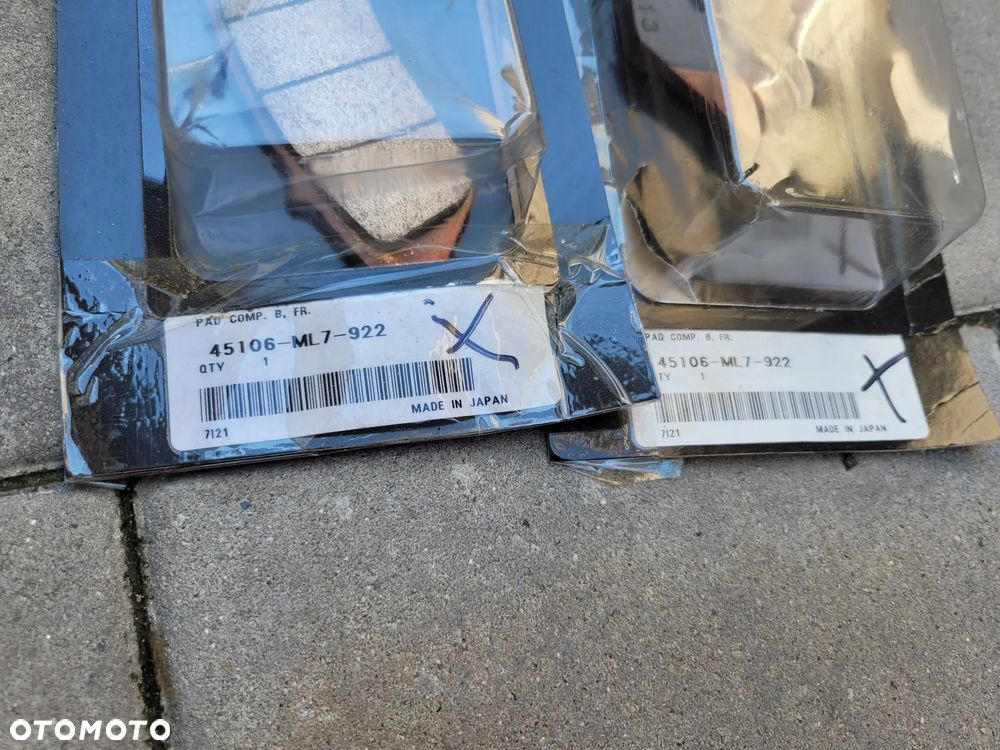 Klocki hamulcowe Honda CBR 1000F - 2