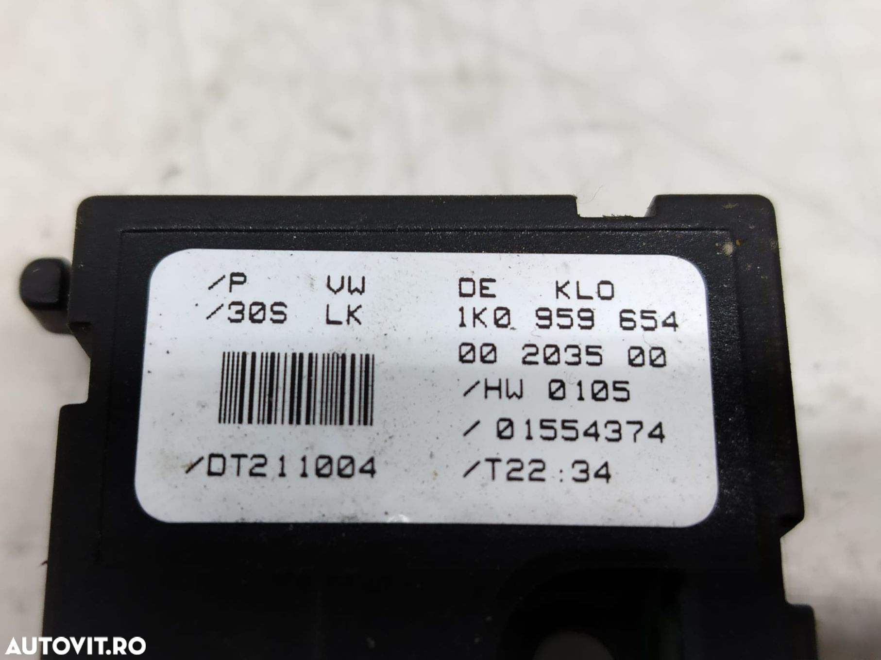 Senzor unghi volan 1k0959654 Volkswagen VW Jetta 5 [2005 - 2011] - 3