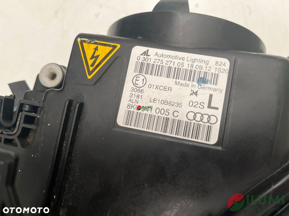AUDI A4 B8 Lift Xenon Reflektor Lewy 8k0941005c - 6