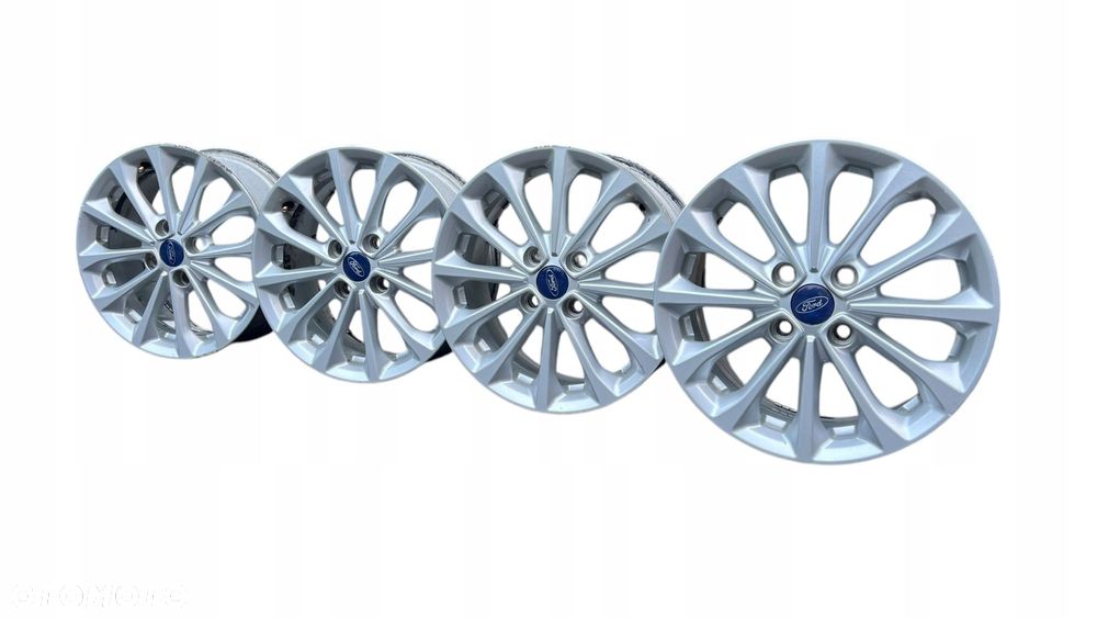 4x FELGI ALUMINIOWE FELGA 6.5x16H2 ET47.5 4x108 FORD FIESTA MK7 MK8 B-MAX - 1
