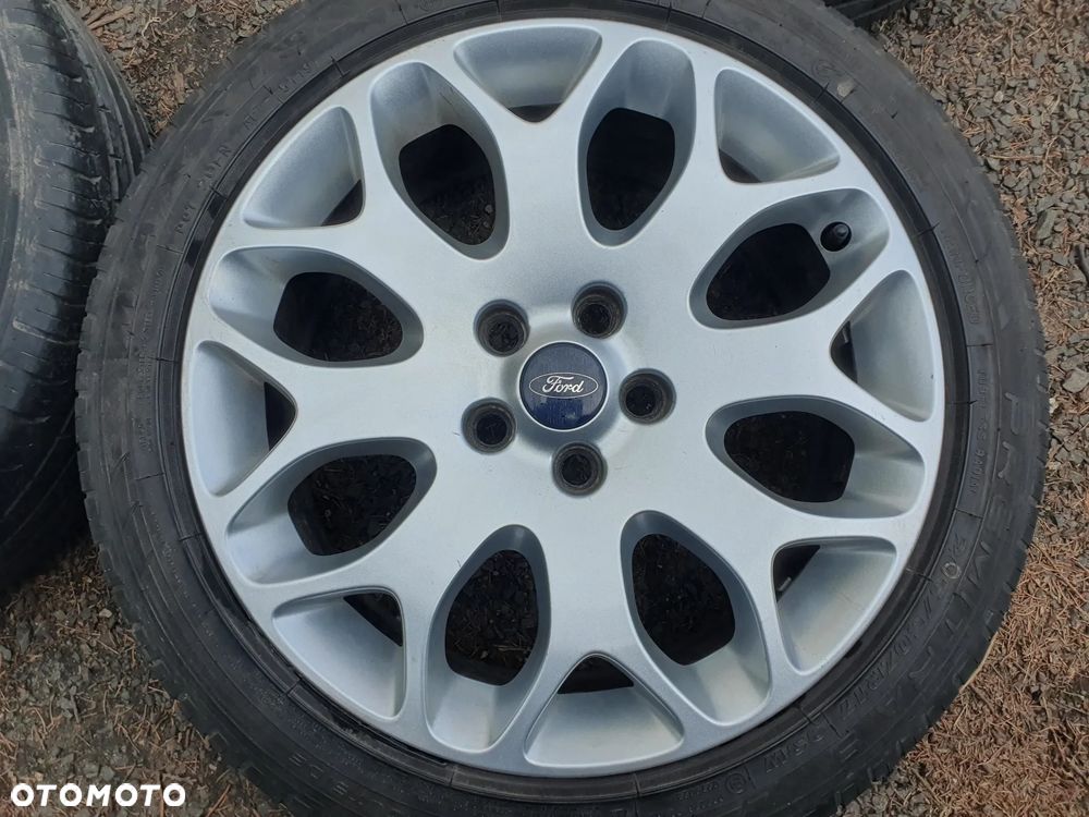 FORD FOCUS KUGA MONDEO FELGI ALUMINIOWE R17 7J 5X108 ET50 8M5J-1007-AA OPONY LETNIE - 4