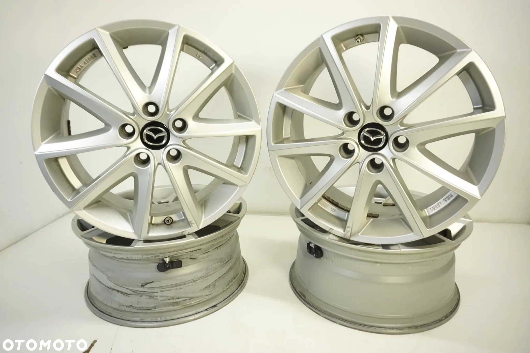 Felgi ALUMINIOWE  17 MAZDA CX3 CX5 CX30 3-5 -6 MX3 MX5 CZUJNIKI - 1